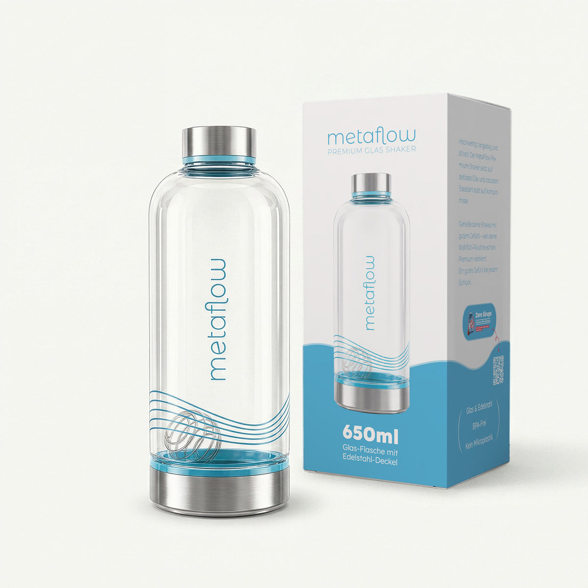 MetaFlow Premium Glas-Shaker