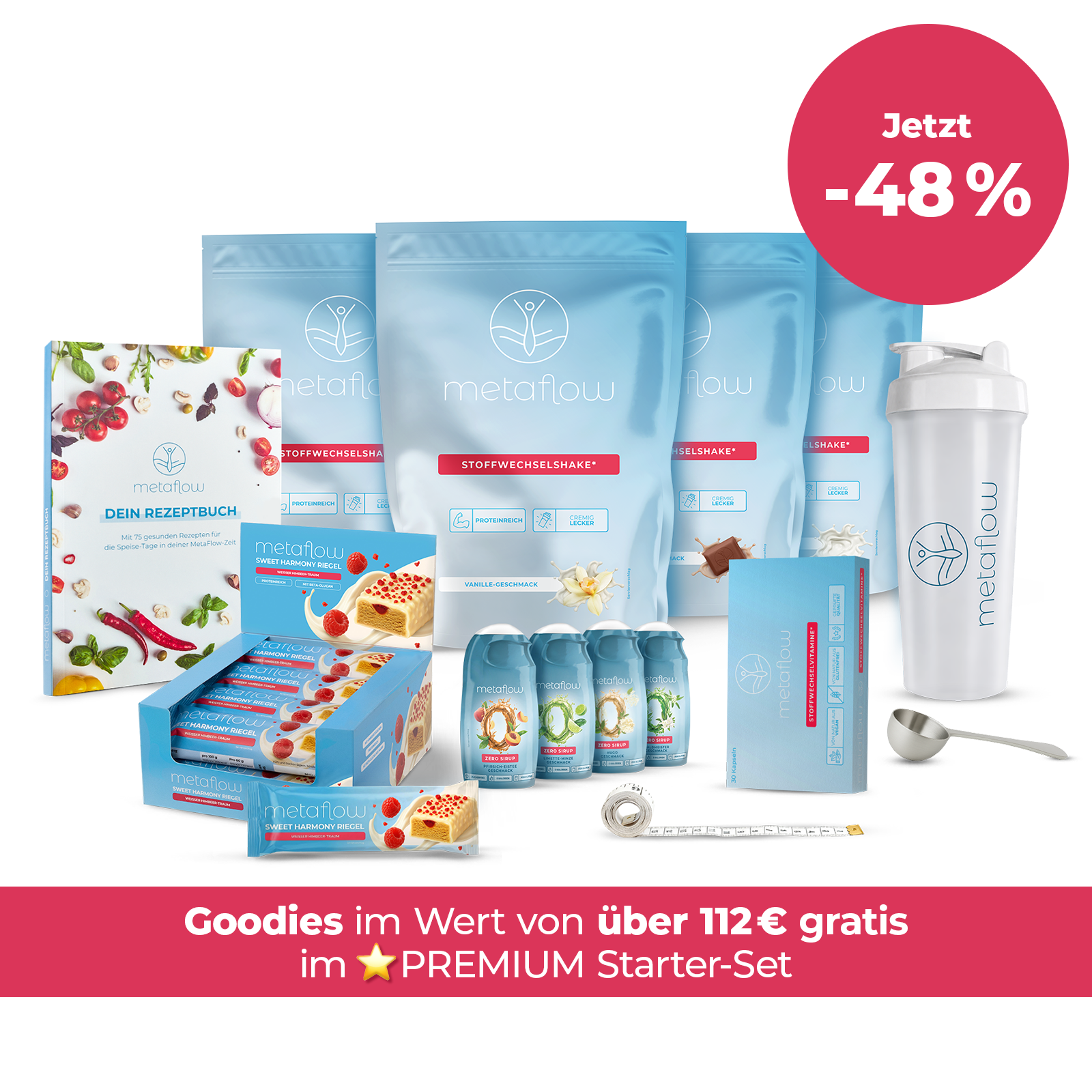 Abnehm-Shake² PREMIUM Starter-Set