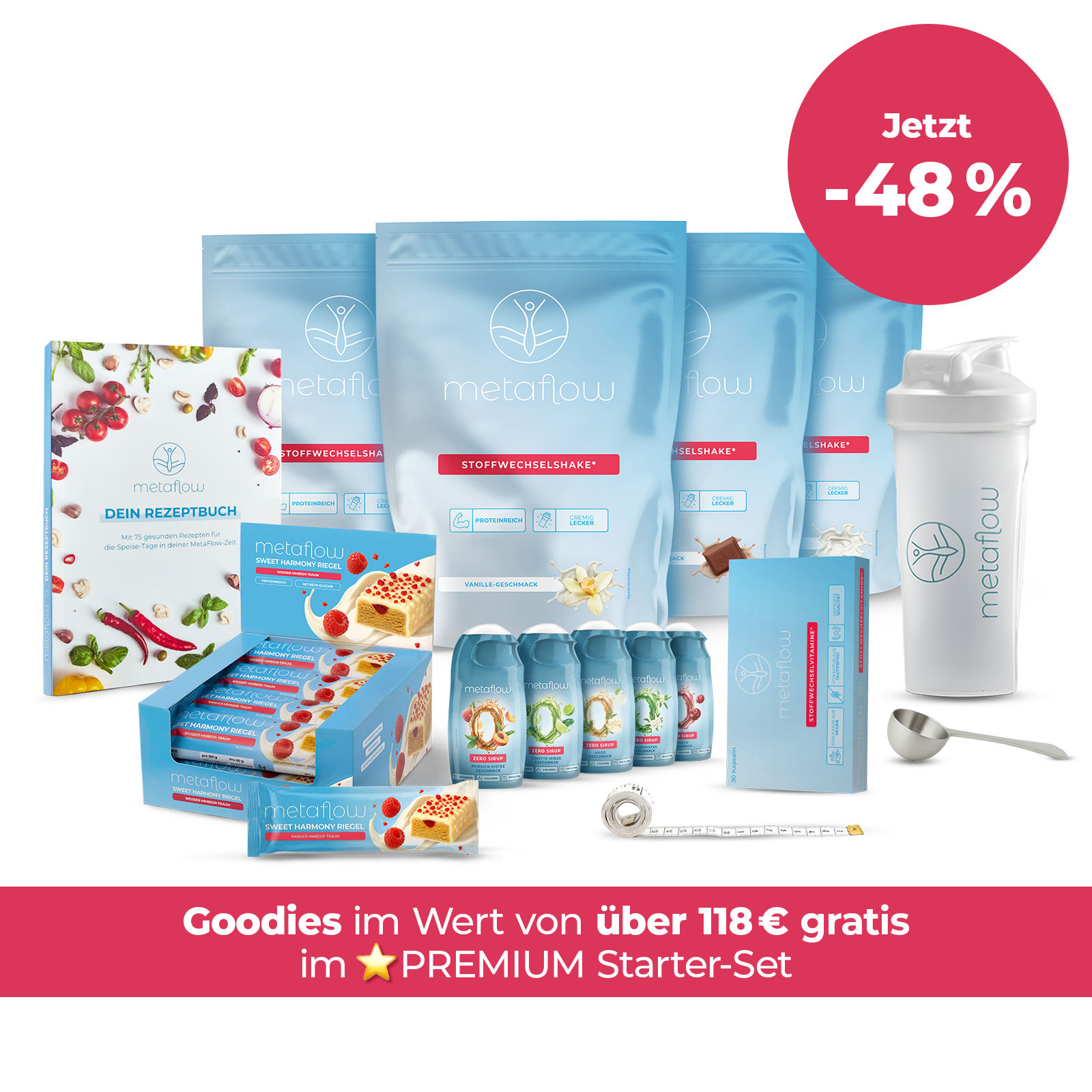 Abnehm-Shake² PREMIUM Starter-Set