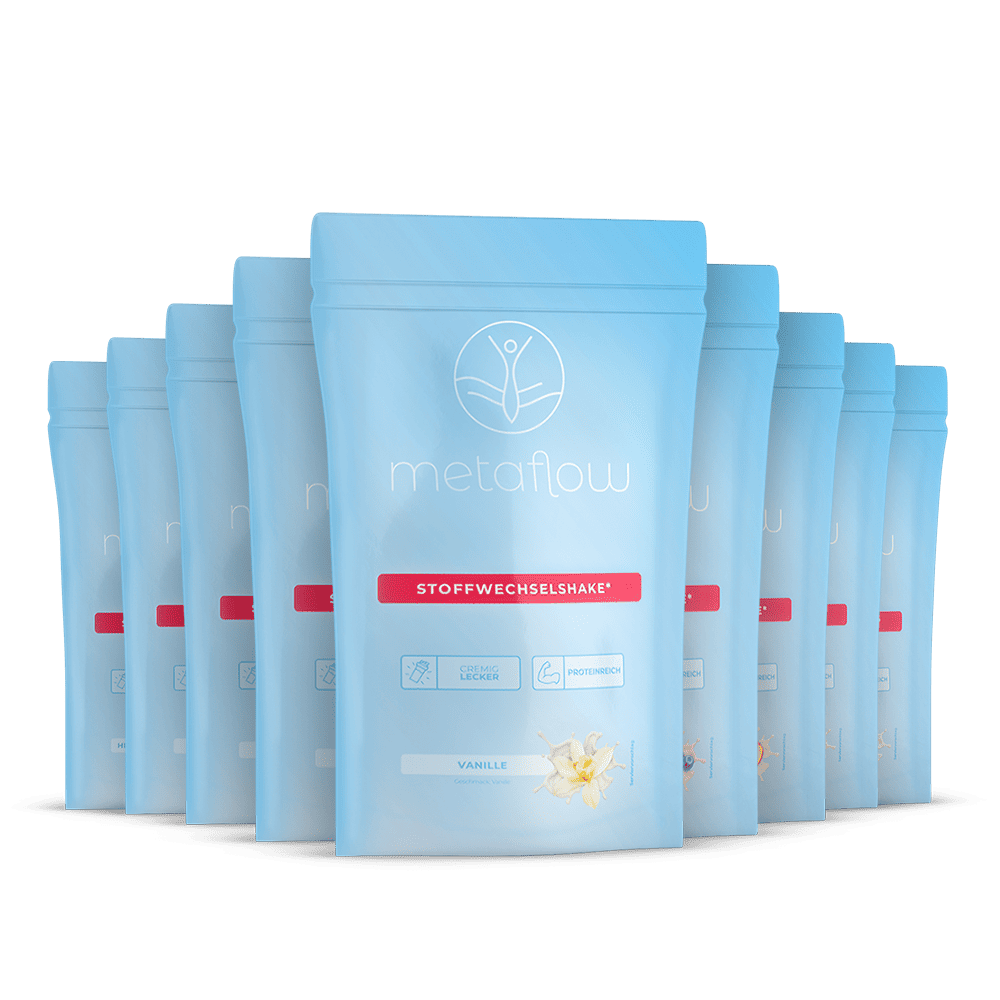 MetaFlow Stoffwechselshake 9 Packungen