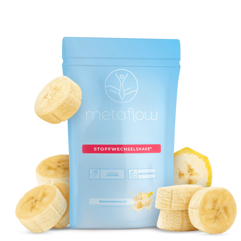 Stoffwechselshake Süß Geschmack Bananenmilch