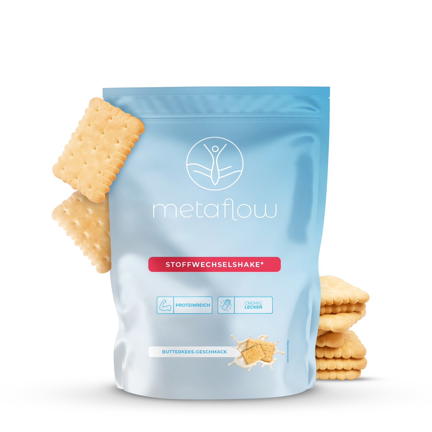 Stoffwechselshake Süß Geschmacksrichtung Butterkeks