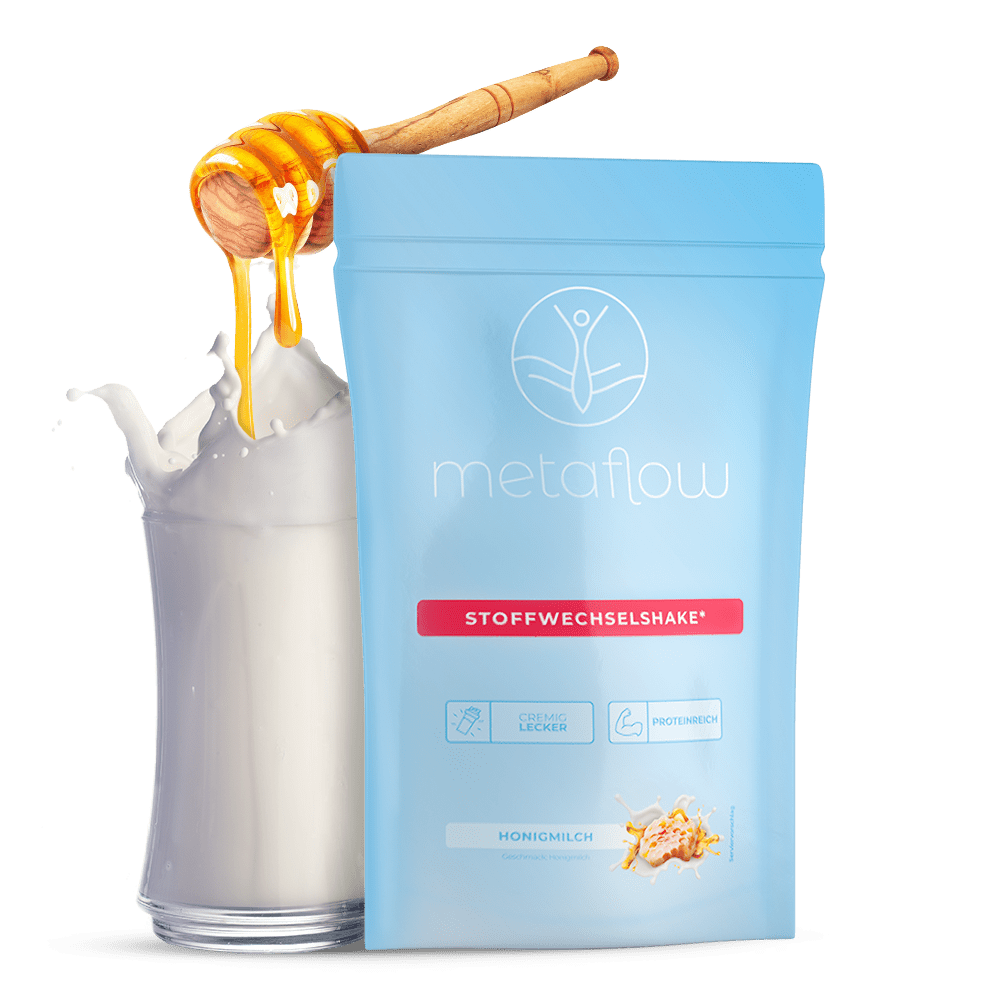 Stoffwechselshake Süß Geschmack Honigmilch