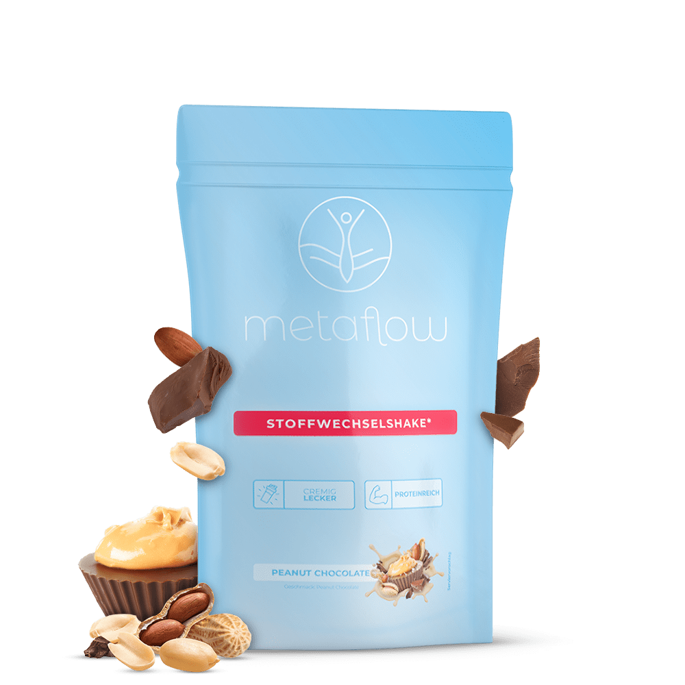 Stoffwechselshake Süß Geschmacksrichtung Peanut Chocolate