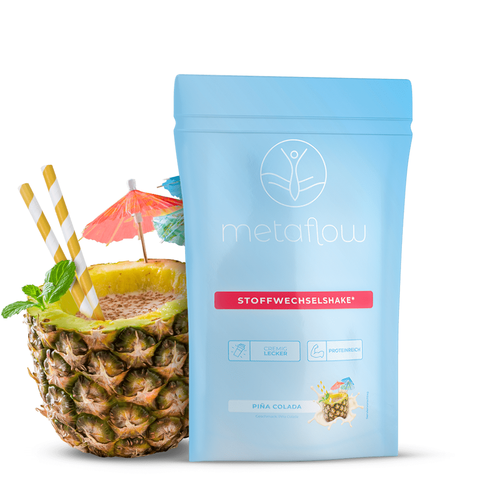Stoffwechselshake Süß Geschmack Pina Colada