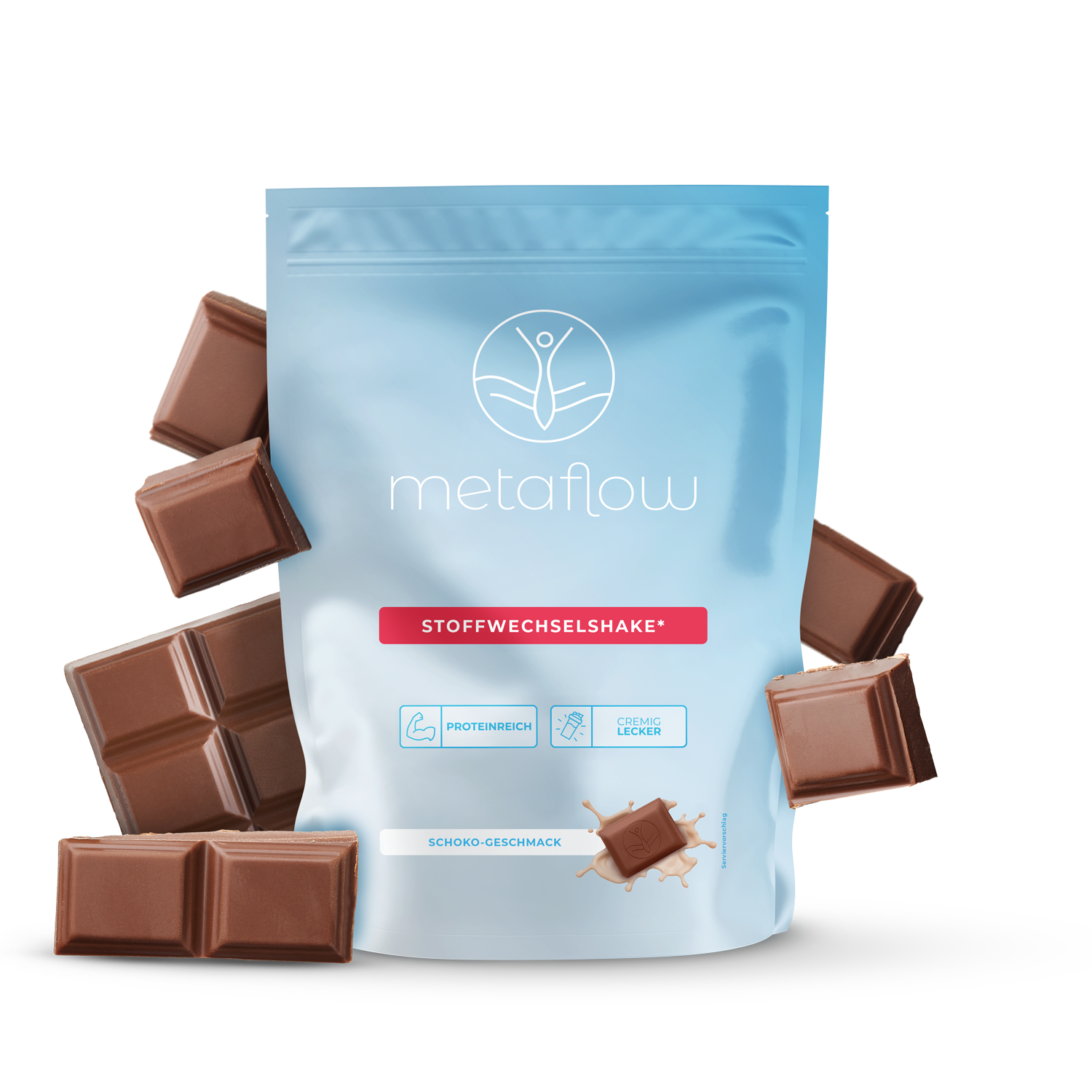 Stoffwechselshake Süß Geschmack Schokolade