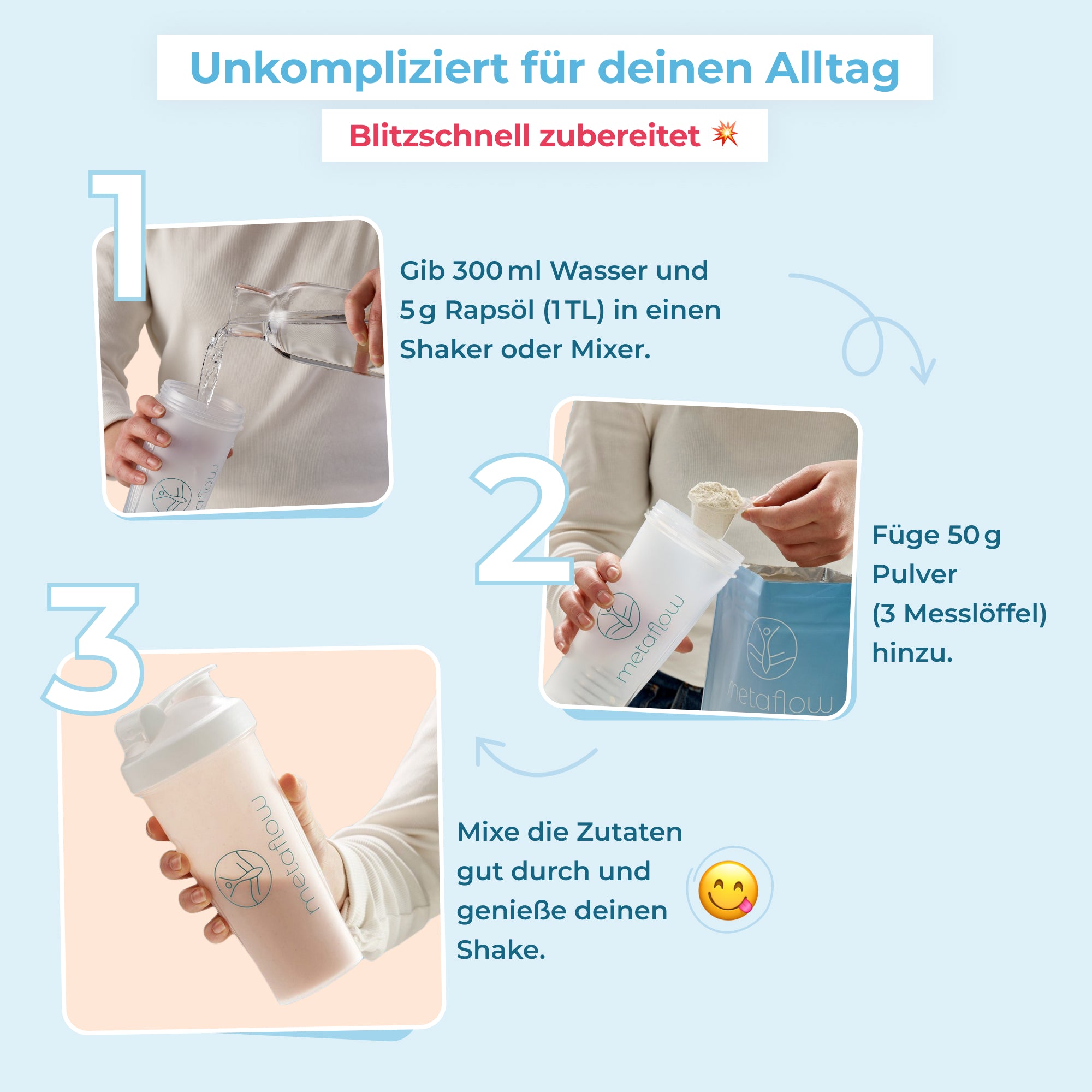 Abnehm-Shake² PREMIUM Starter-Set