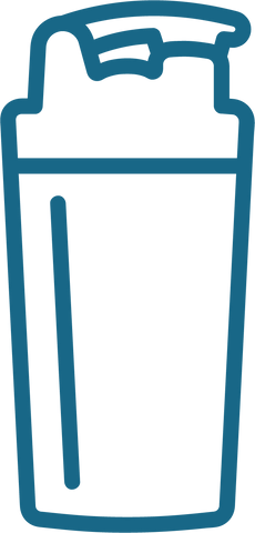 MetaFlow Icon Shaker in blau