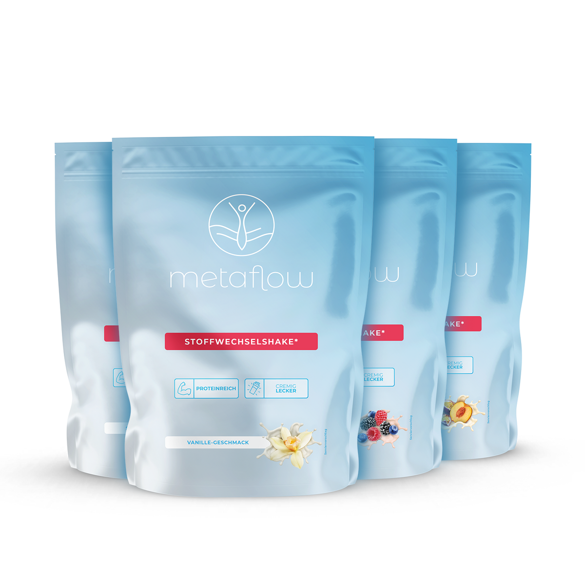 MetaFlow Rezepte — Über 200 kostenlose Shake-Rezepte entdecken