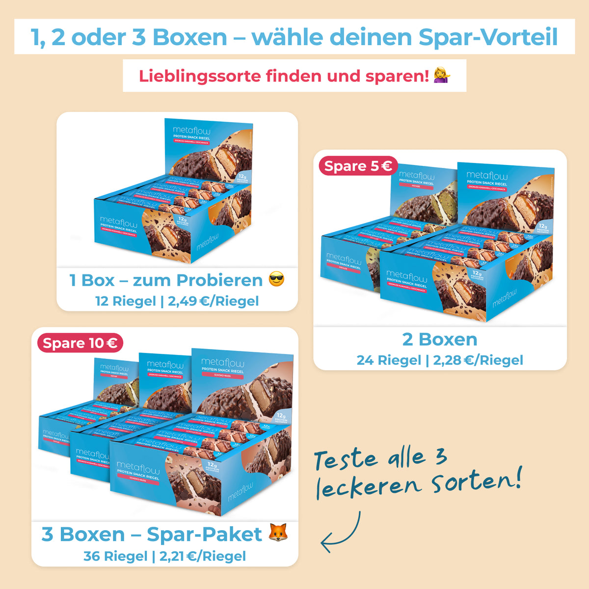Protein Snack Riegel