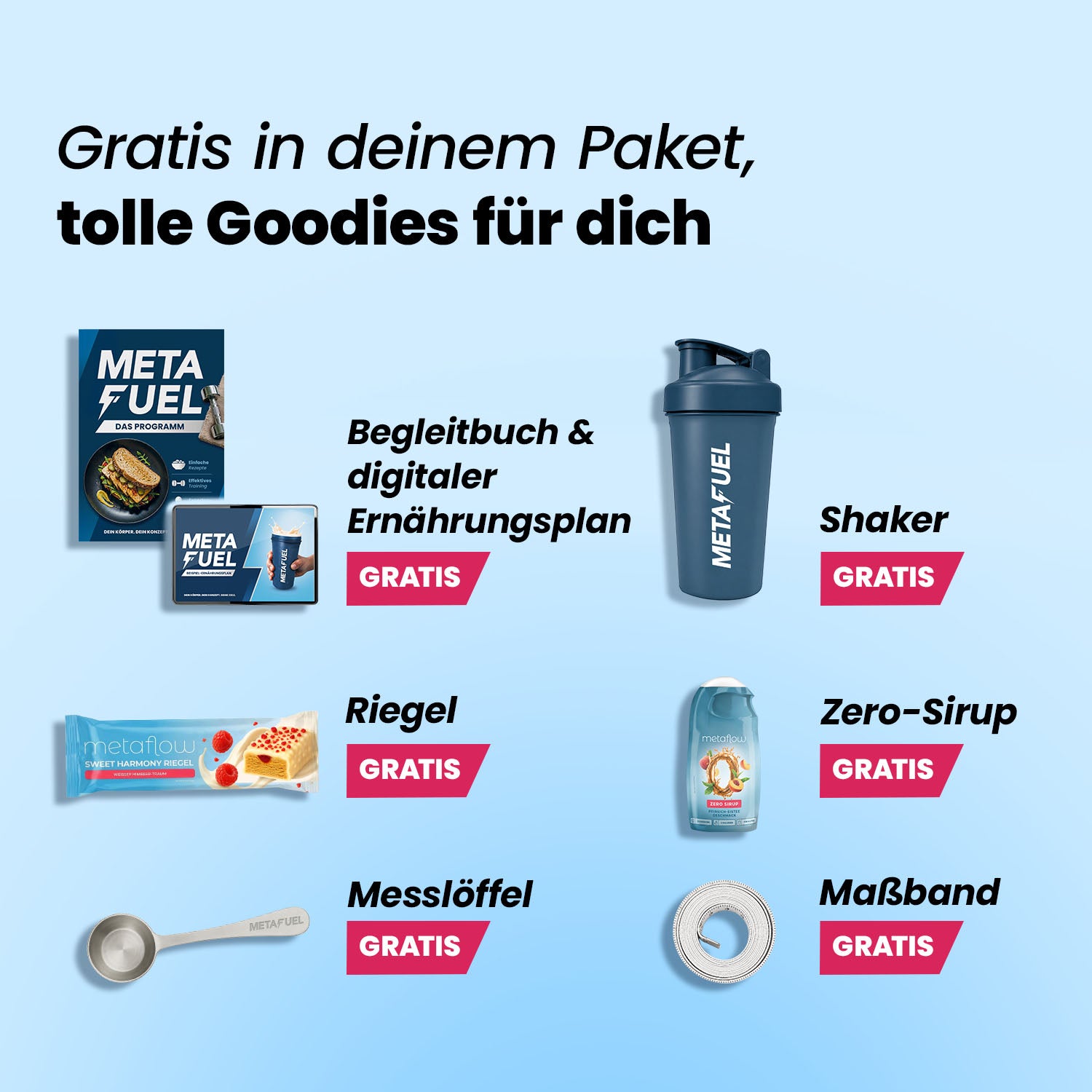 MetaFuel Abnehm-Shake² Starter-Set
