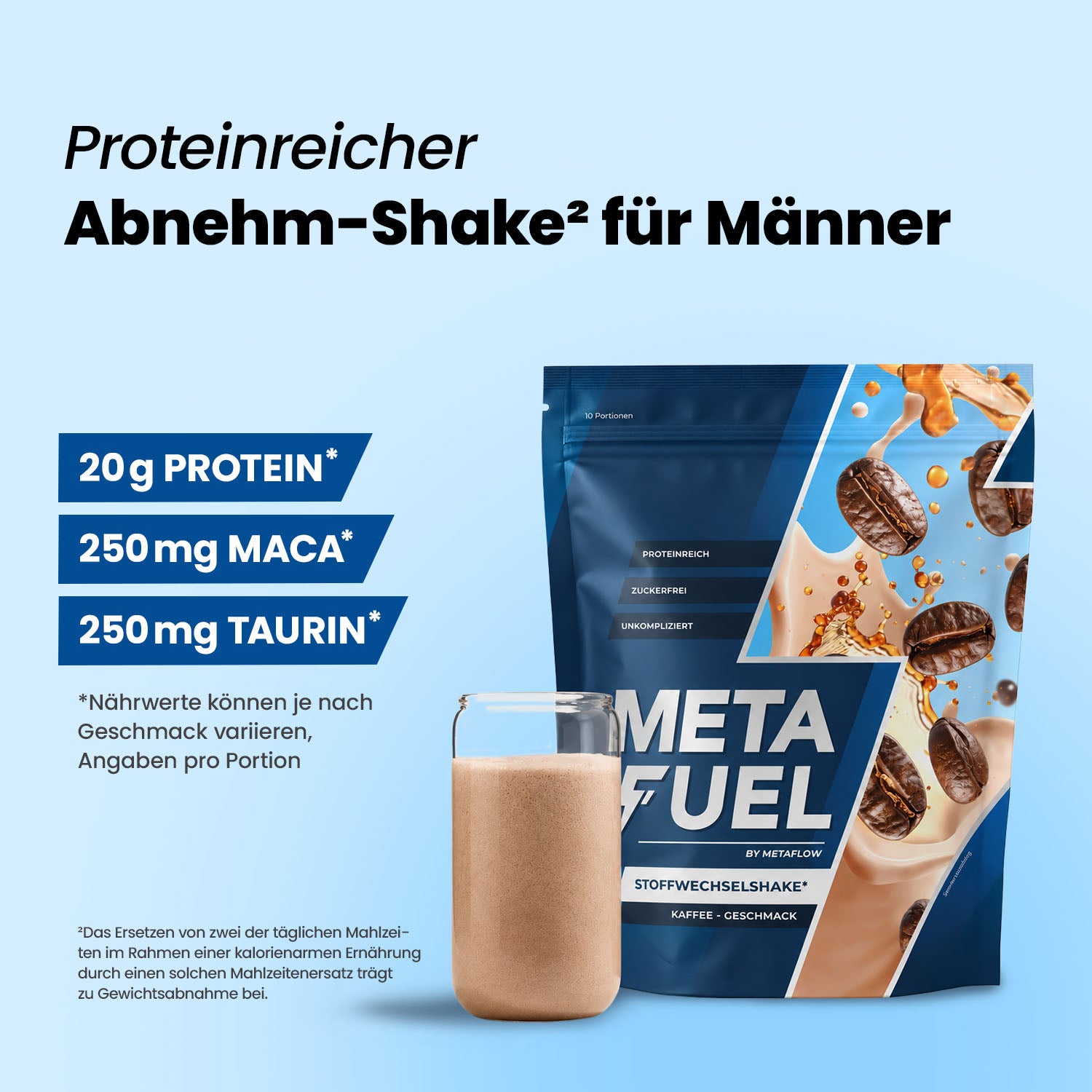 MetaFuel Abnehm-Shake² Starter-Set